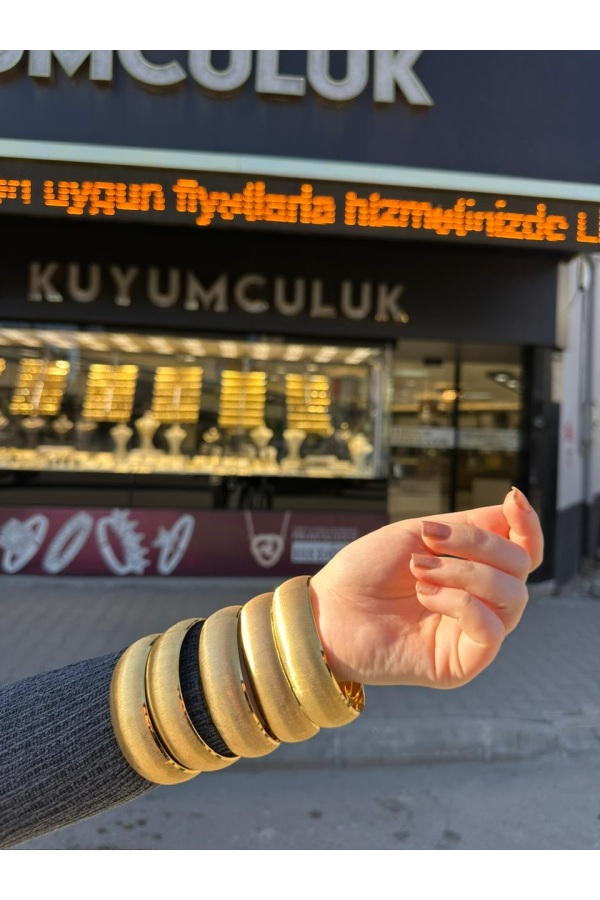 Simli bilezik 2 cm eninde